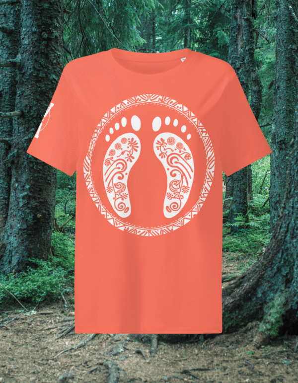 Women White Sabe Orange