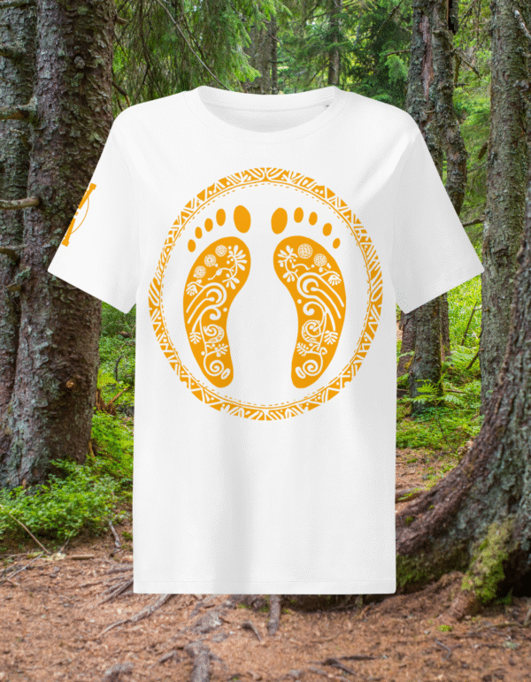 Women Orange Sabe White