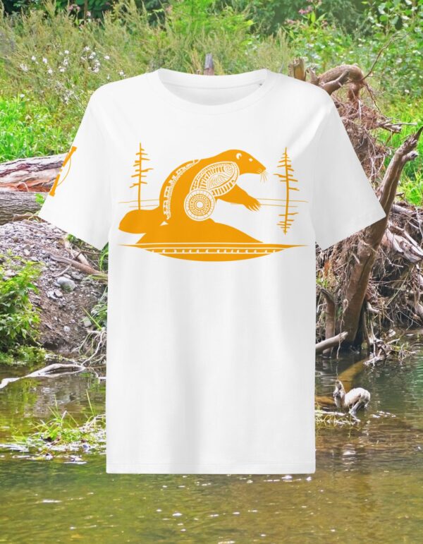 Women Orange Beaver White