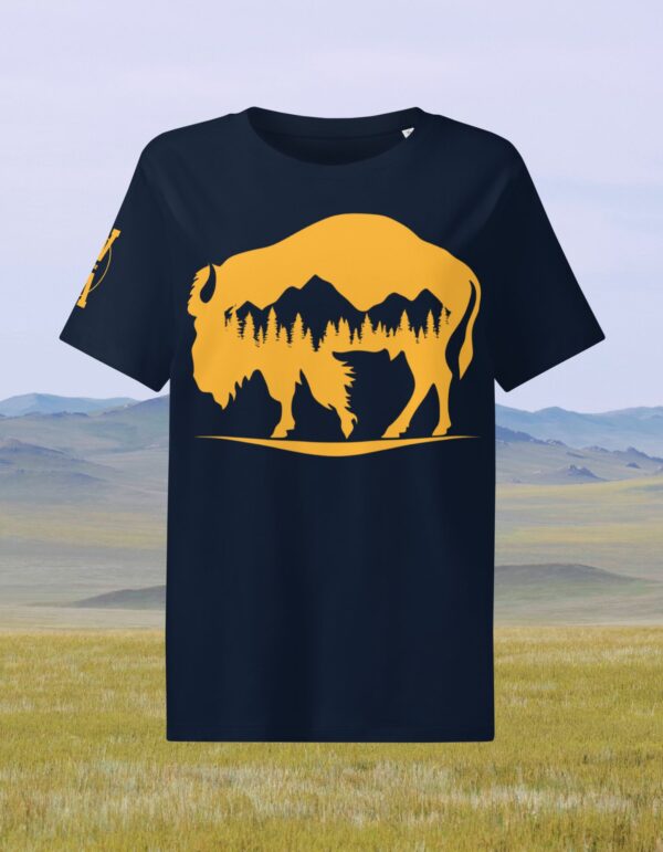 Women Orange Buffalo Navy Blue