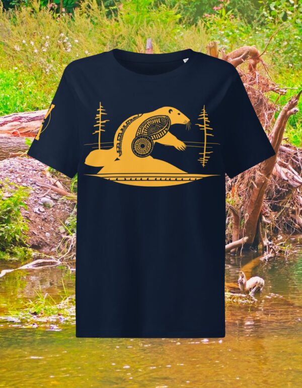 Women Orange Beaver Navy Blue