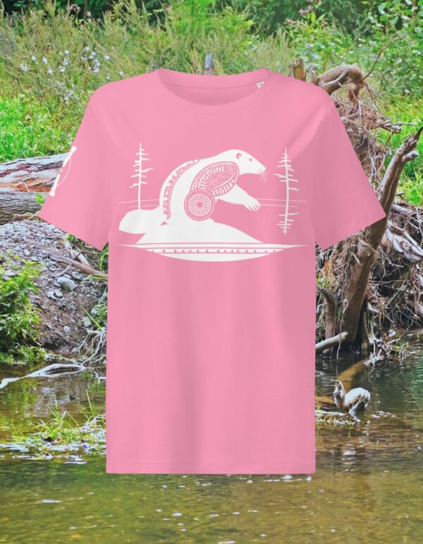 Women White Beaver Pink