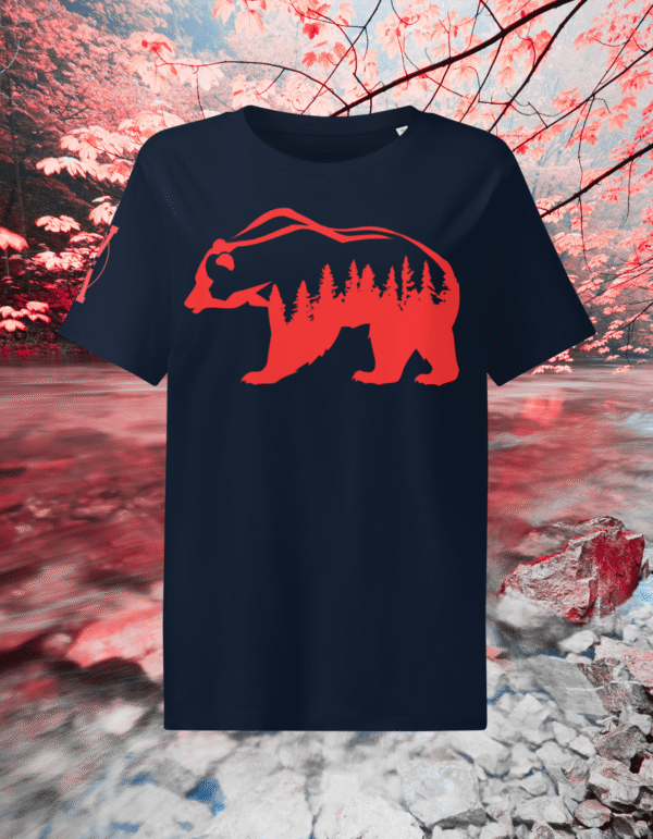 Women Red Bear Navy Blue