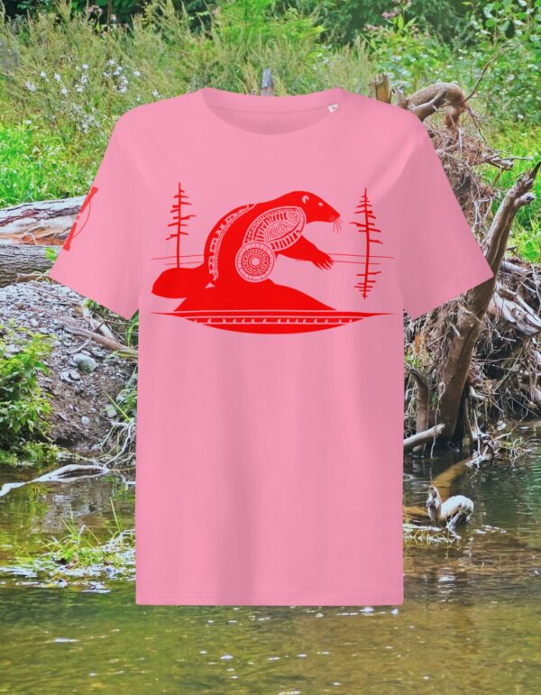 Women Red Beaver Pink