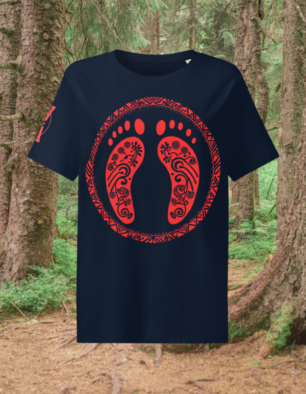 Women Red Sabe Navy Blue