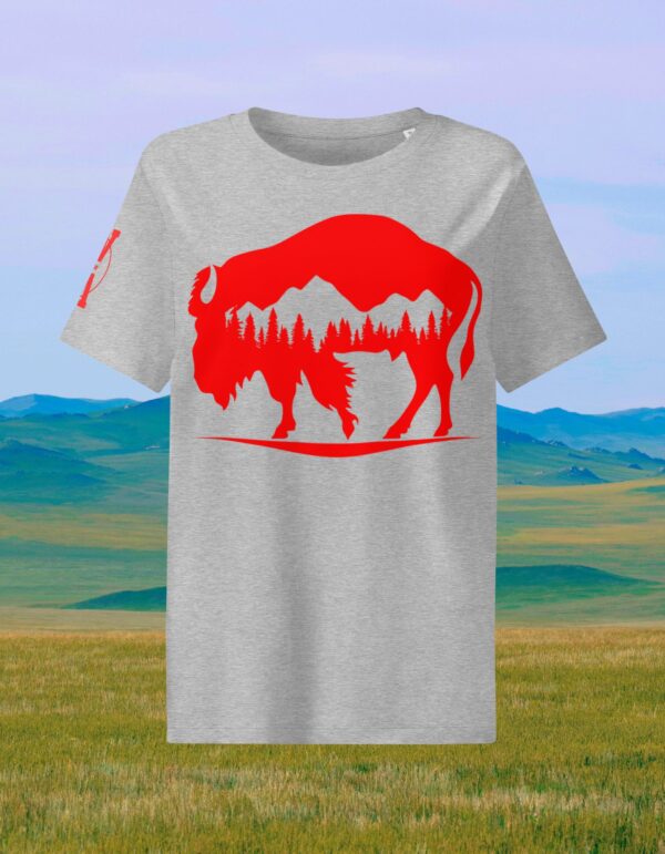 Women Red Buffalo Grey