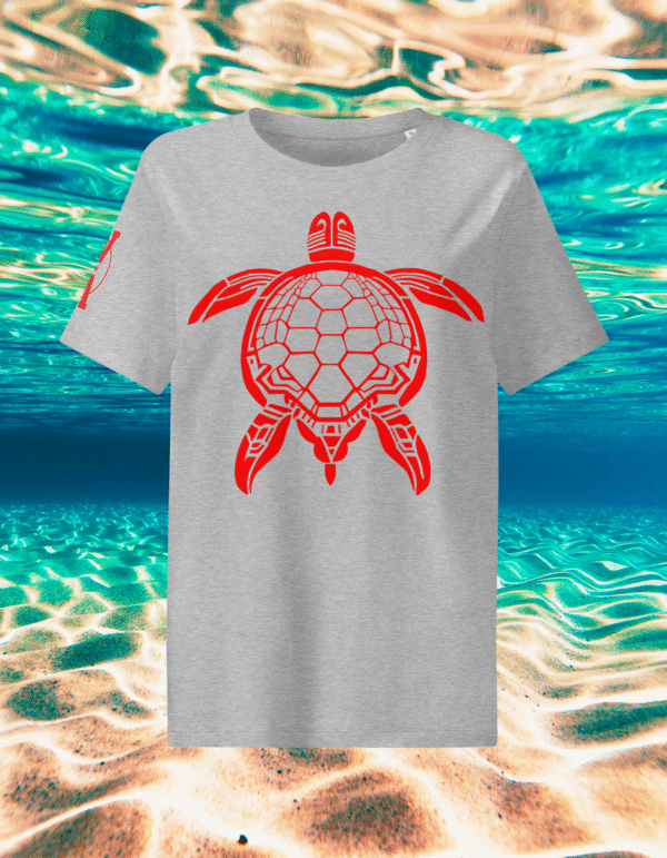 Women Red Turtle Grey
