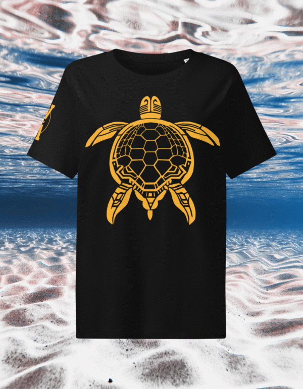 Women Orange Turtle Black