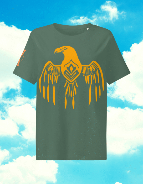Women Orange Eagle Green