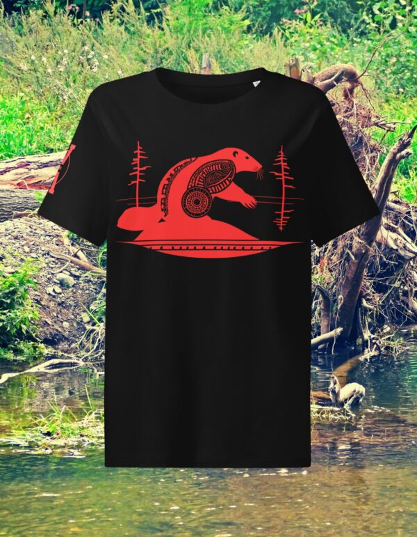 Women Red Beaver Black